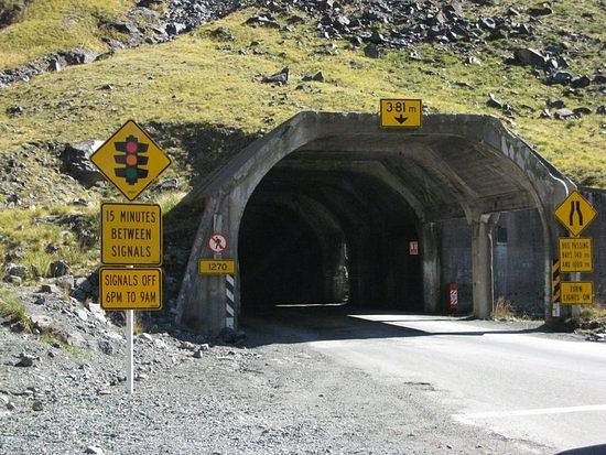 Eastern entrance to the tunnel (Source: wikipedia)