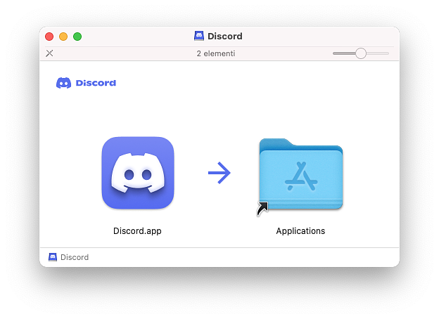 Discord installer page