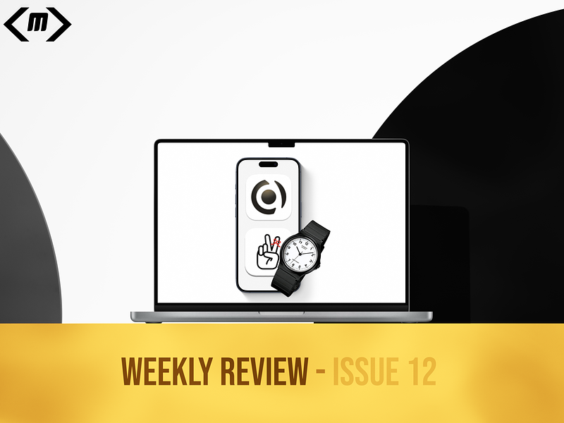 In this issue - Twos deal, Capacities app and going Apple Watch free.