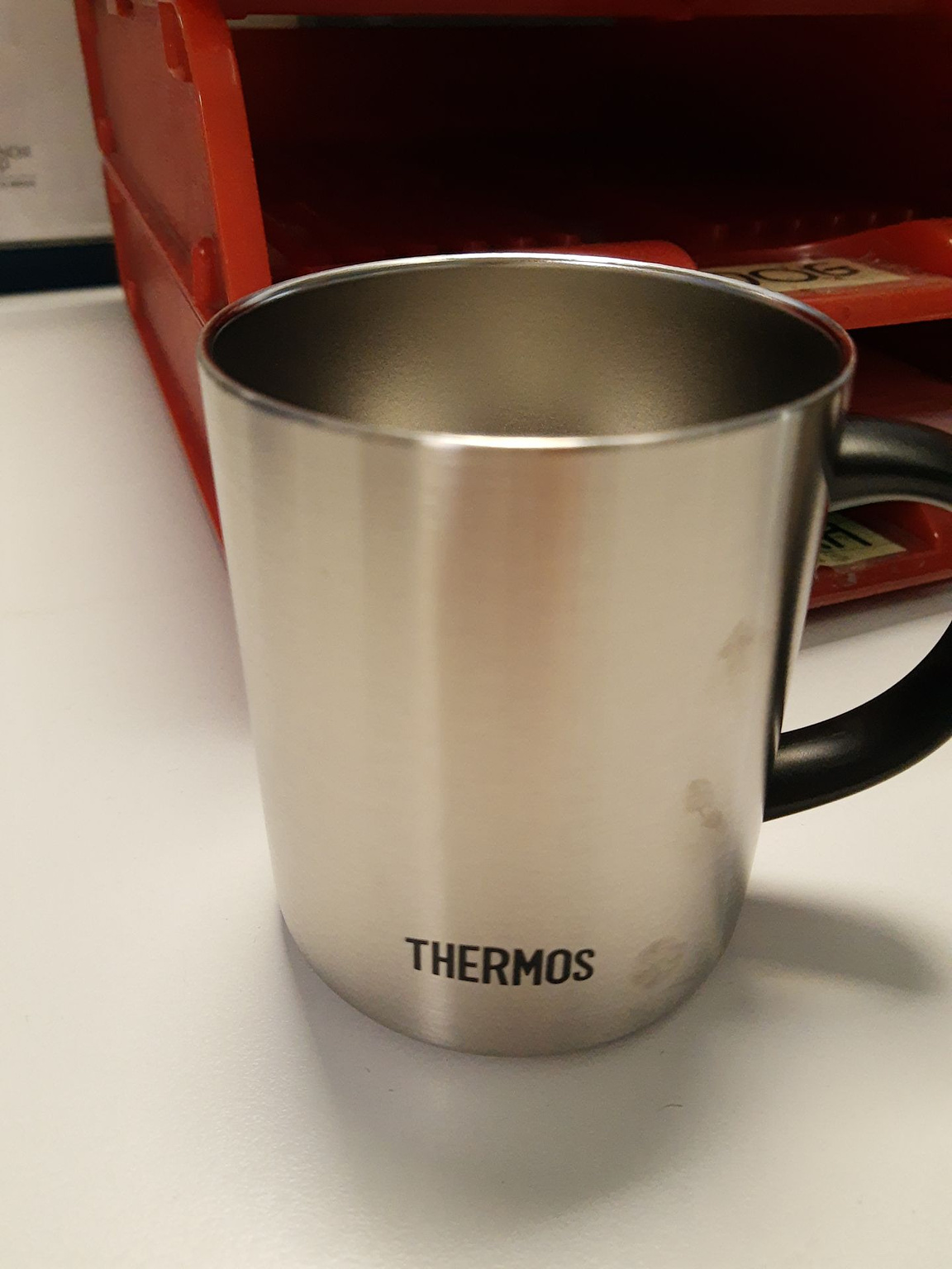 My brand new stainless steel cup