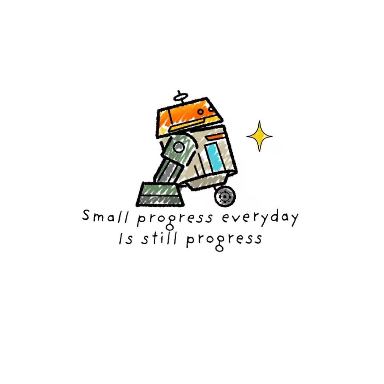 Small progress everyday is still progress