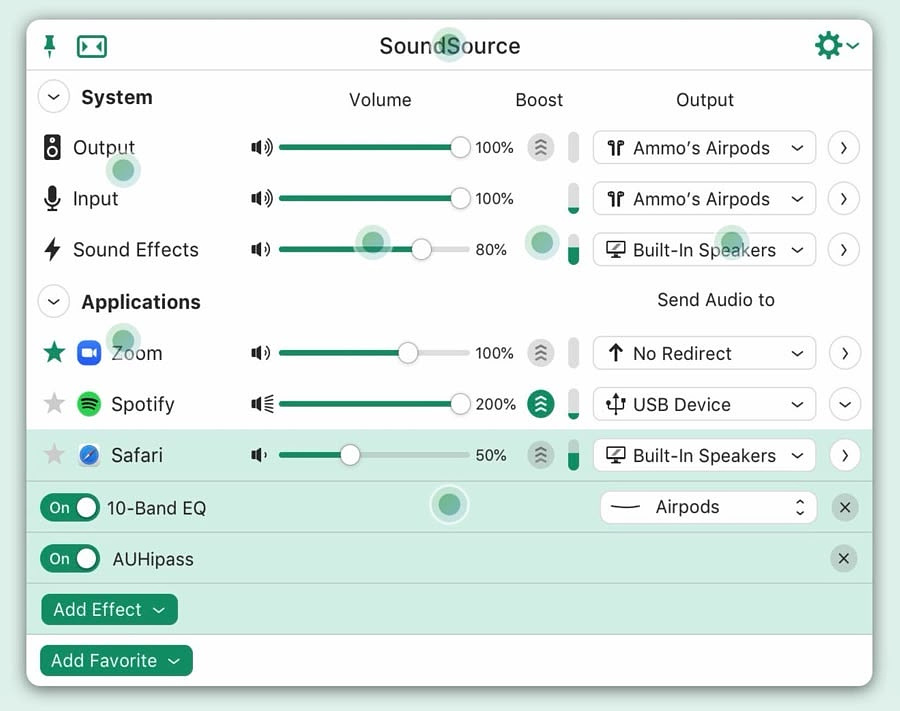 SoundSource Menu Bar