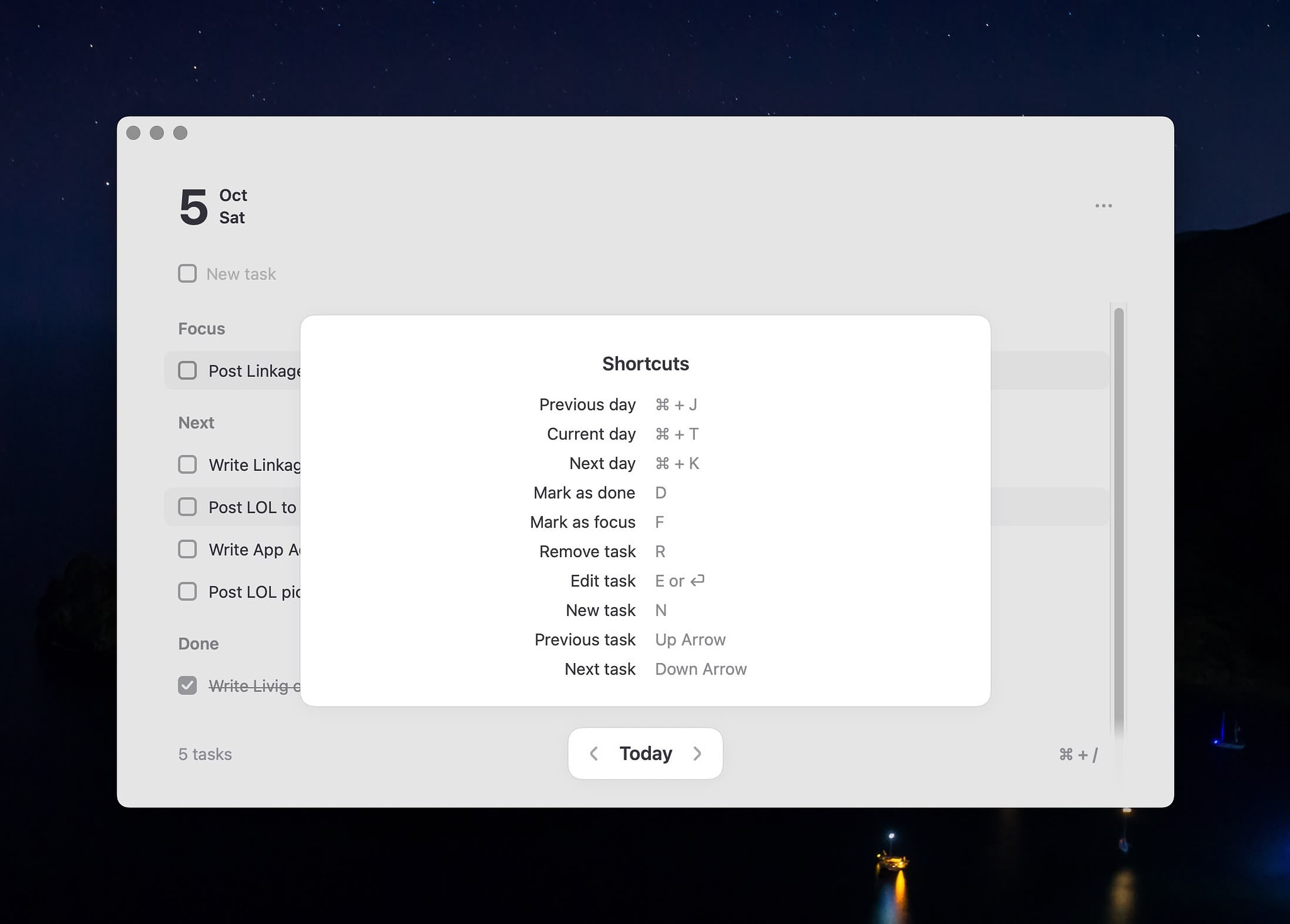 Keyboard Shortcuts