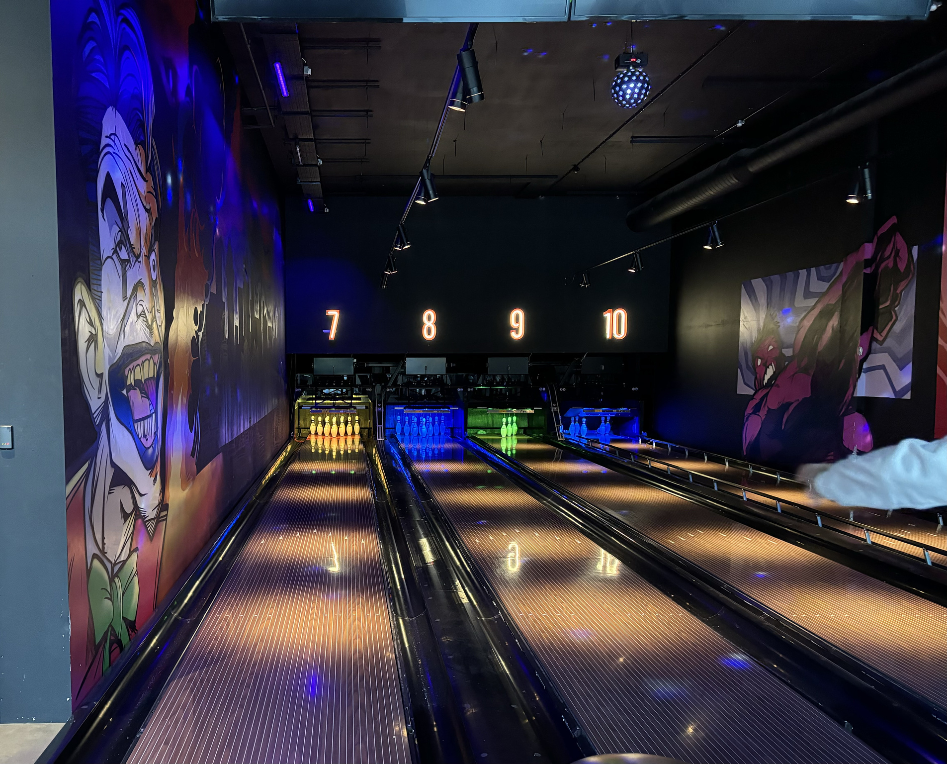 Bowling at the Light Cinema (Stockport).