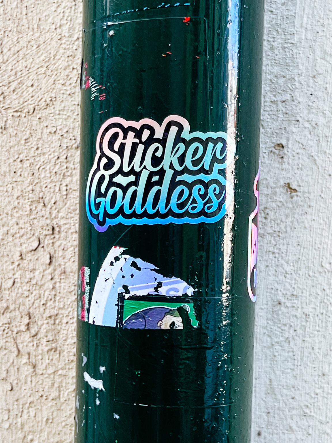 "Sticker Goddess".