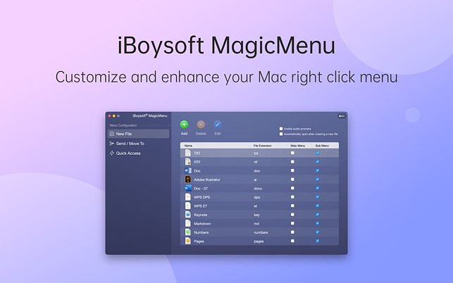 MagicMenu