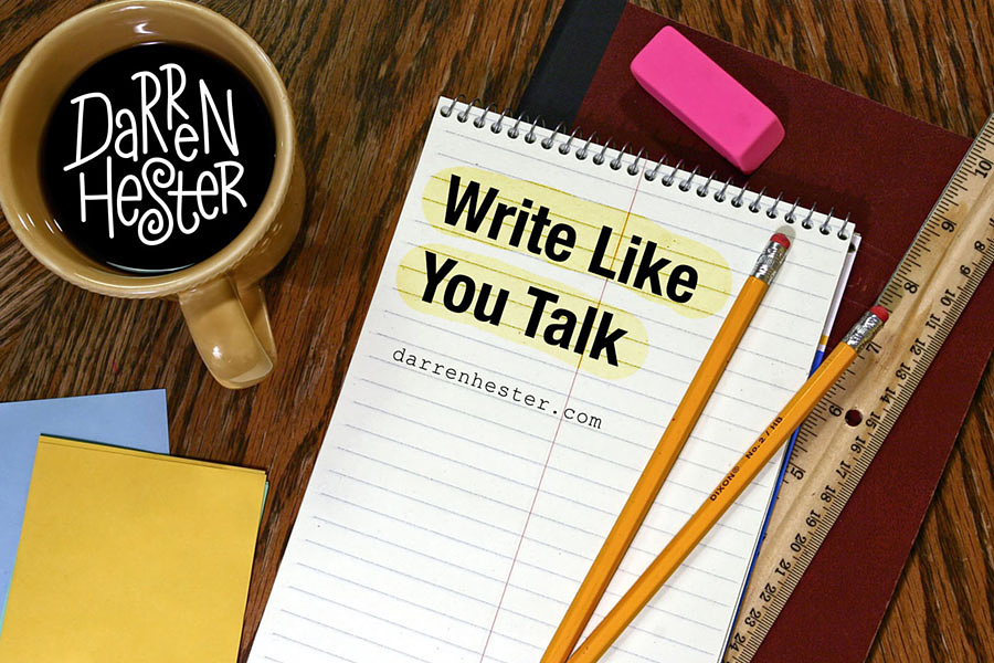 Write Like You Talk