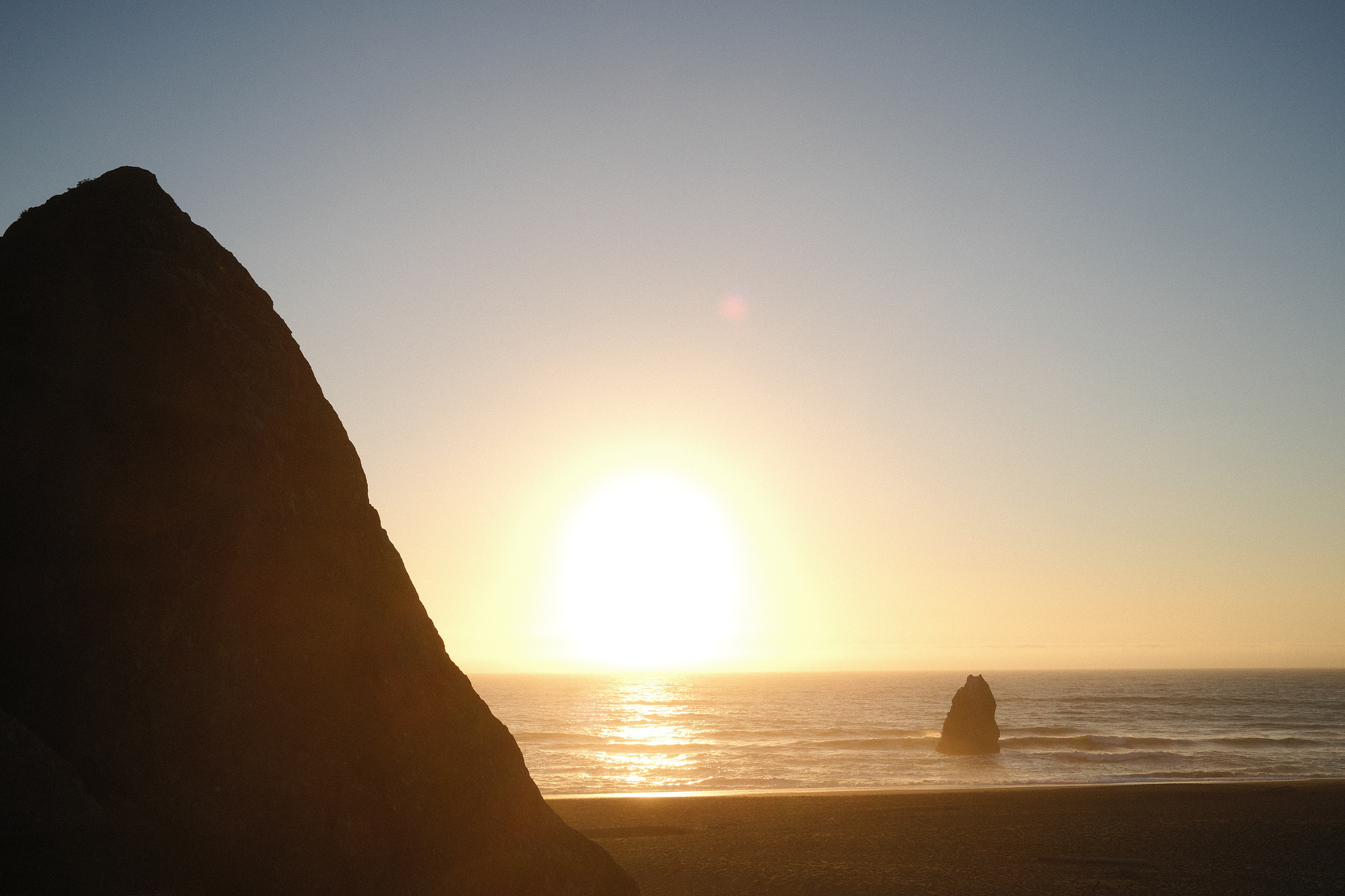 Sunset outside Gold Beach