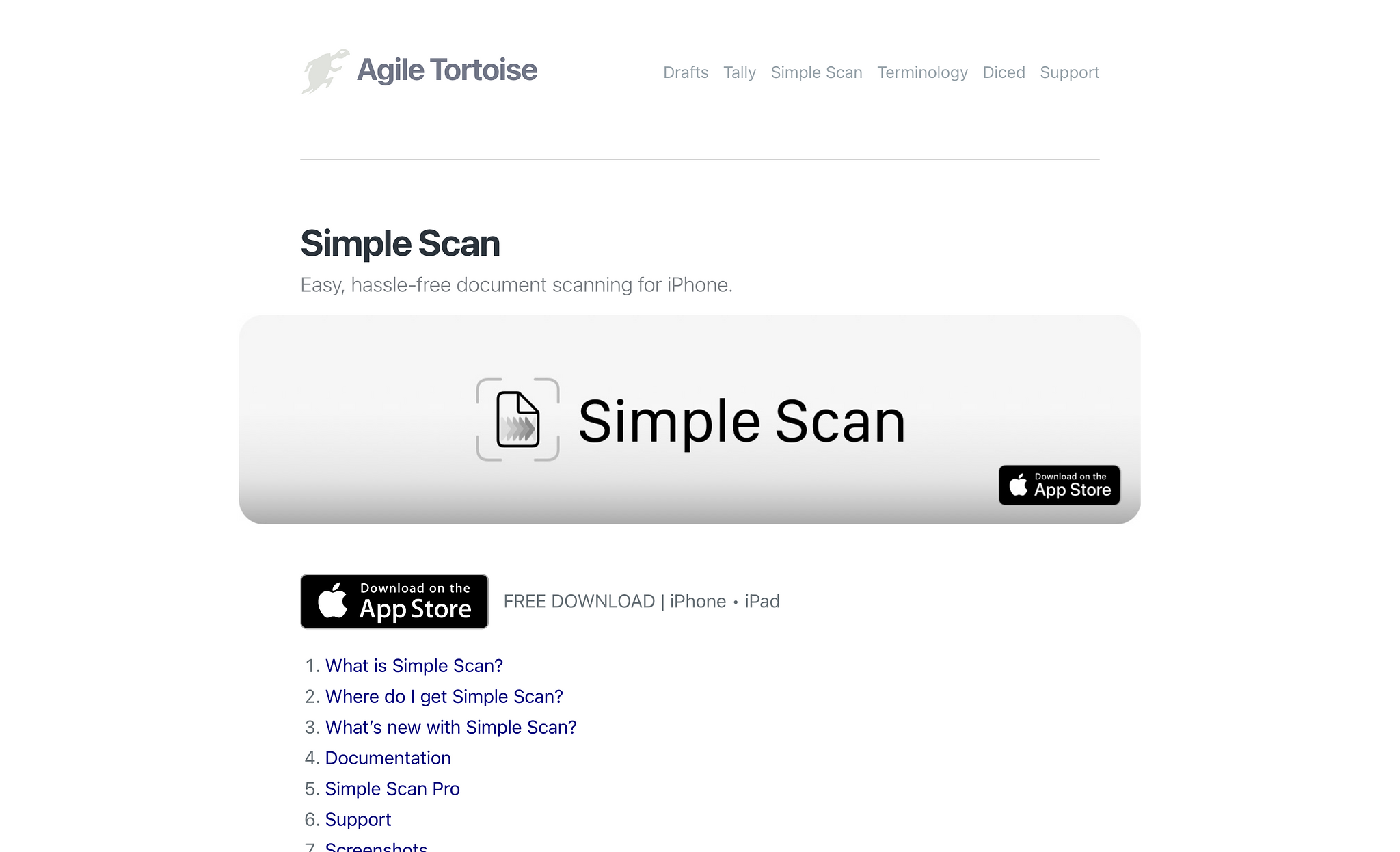 Simple Scan Homepage Screenshot (2024-06-05)