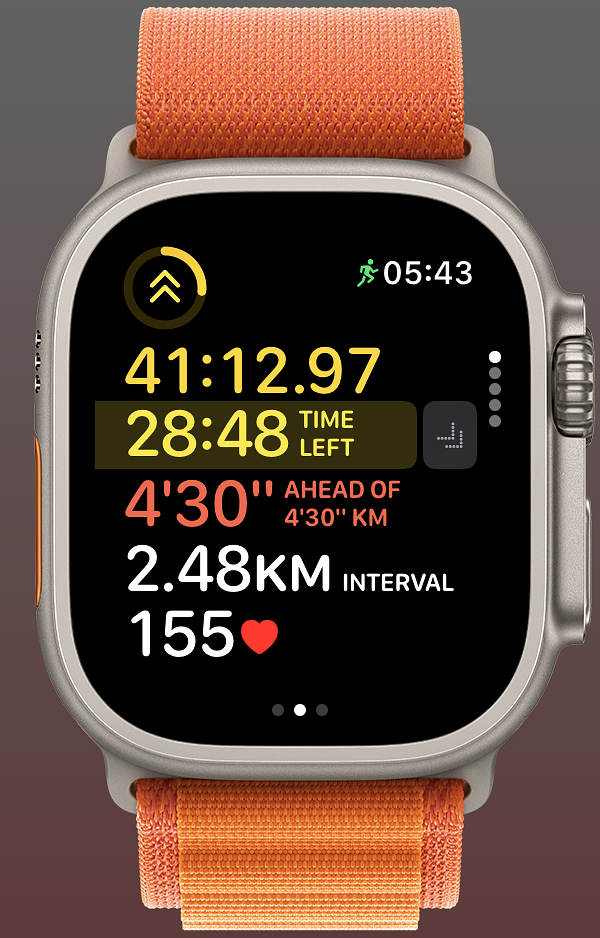 watchOS 11 Custom Workout Screen 1