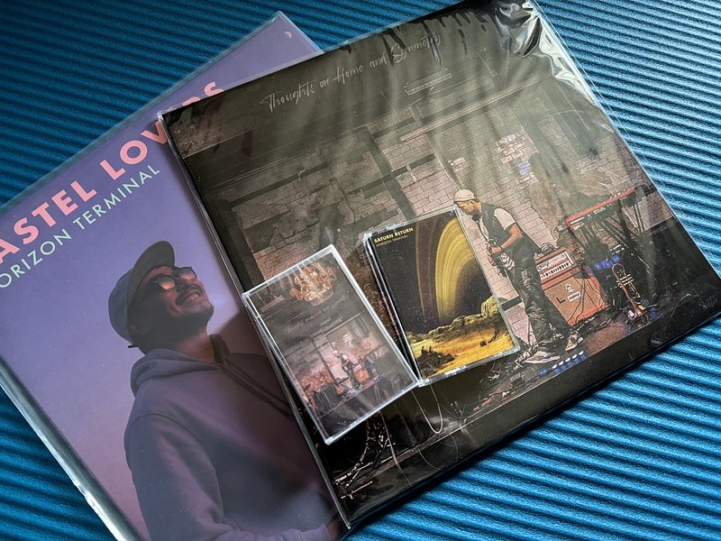 Horizon Terminal and Metic's vinyl and cassette tapes!