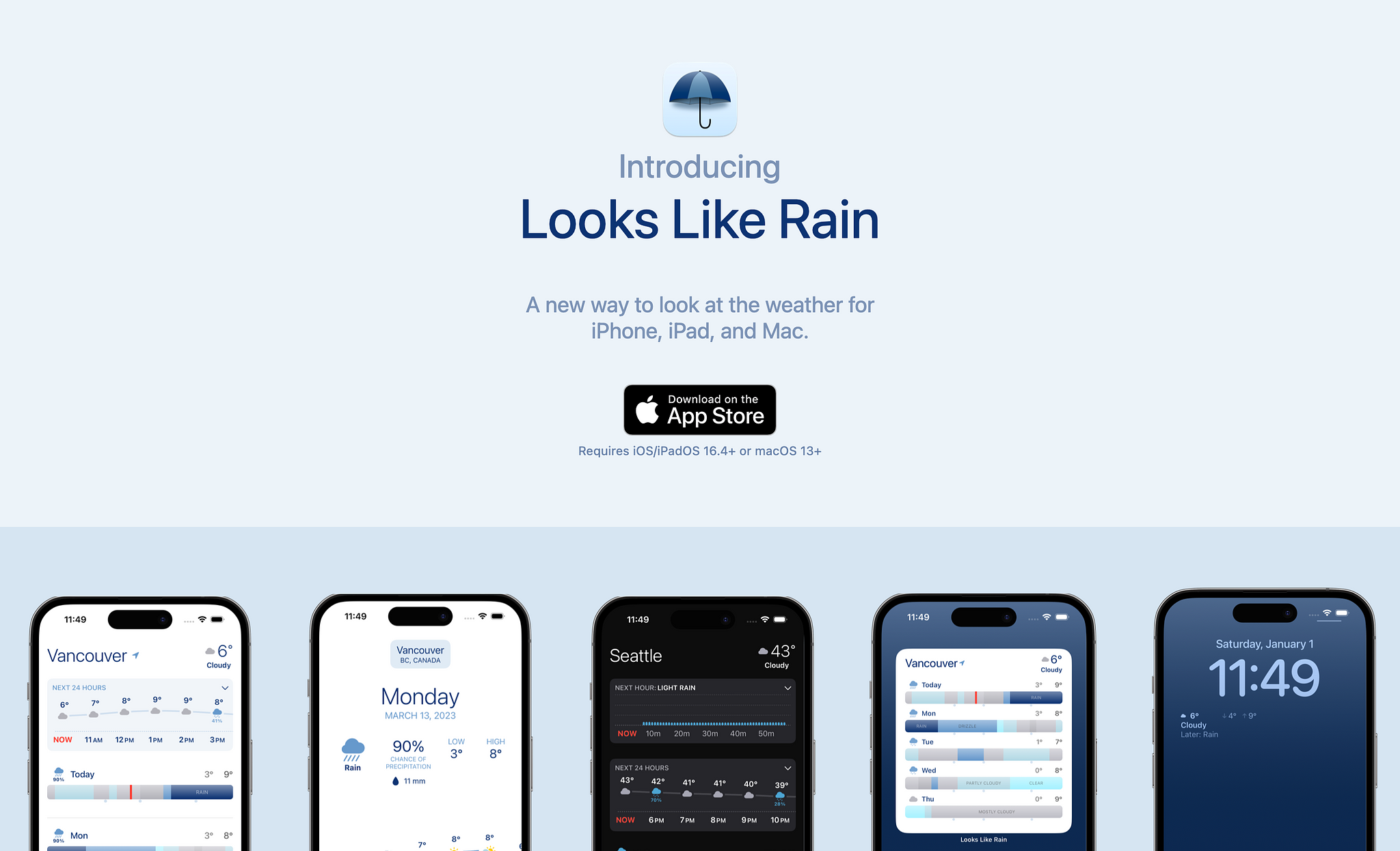 Looks Like Rain Homepage Screenshot (2024-06-03)