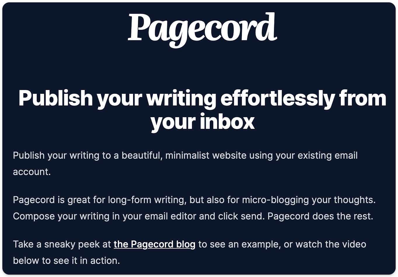 pagecord.com