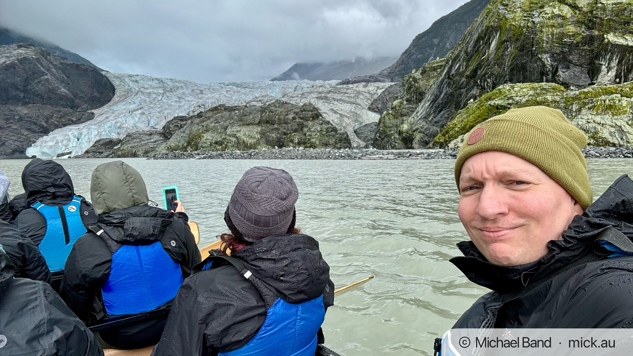 Mendenhall Glacier Selfie