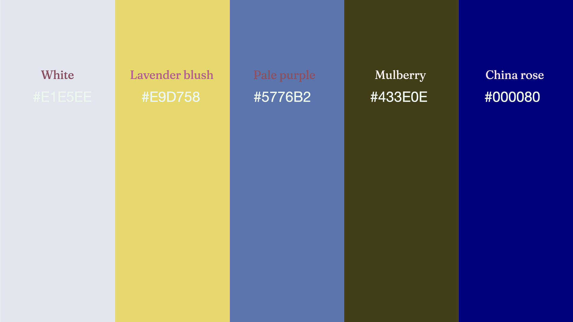 The color palette for Freight First