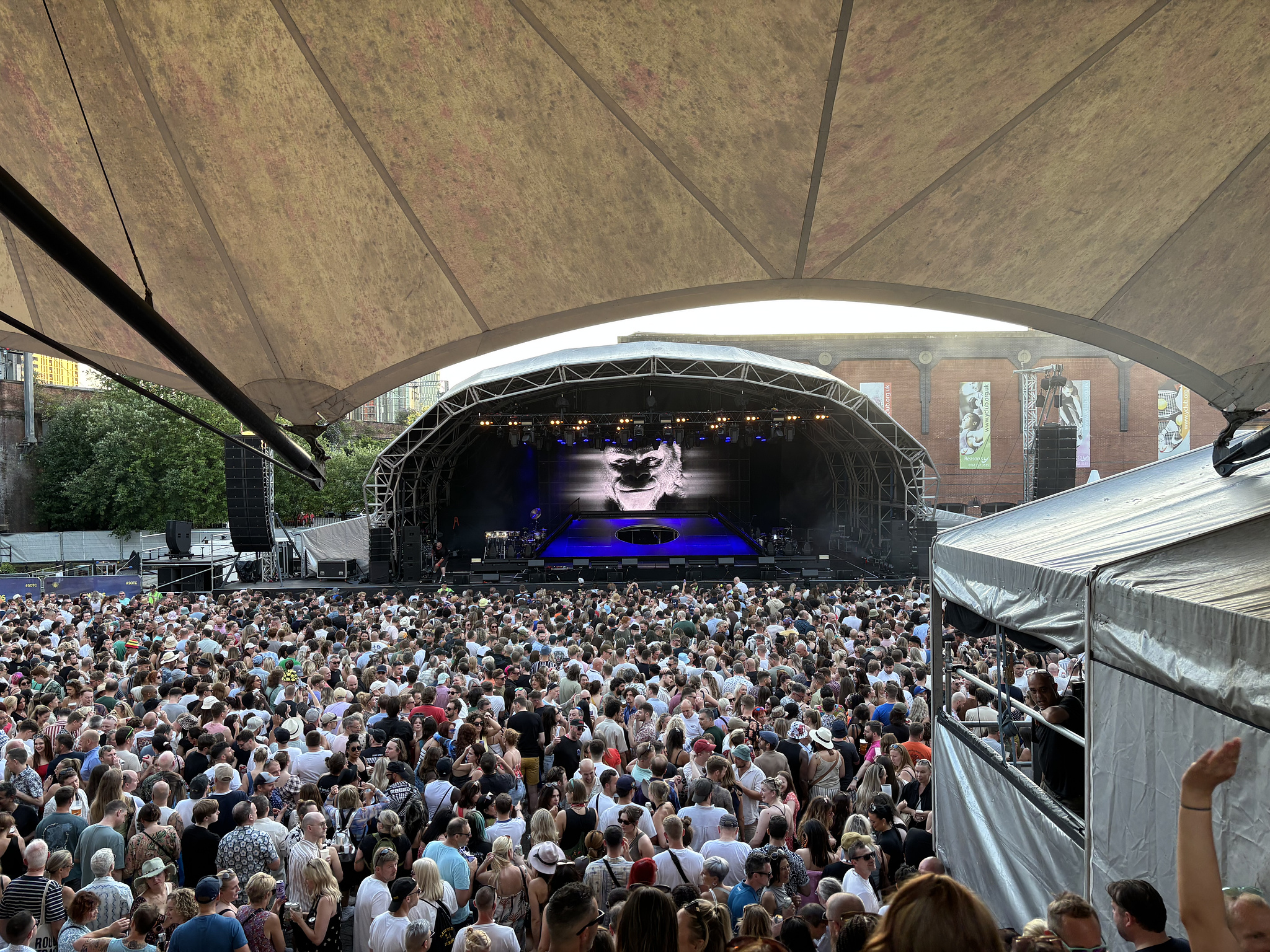 Day out at the Basement Jaxx concert. (Castlefield Bowl (Manchester, UK)