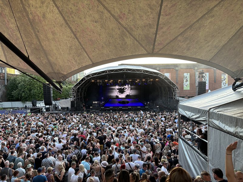 Day out at the Basement Jaxx concert. (Castlefield Bowl (Manchester, UK)
