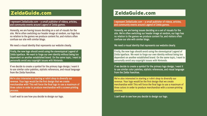 Typography and Color Mockup
