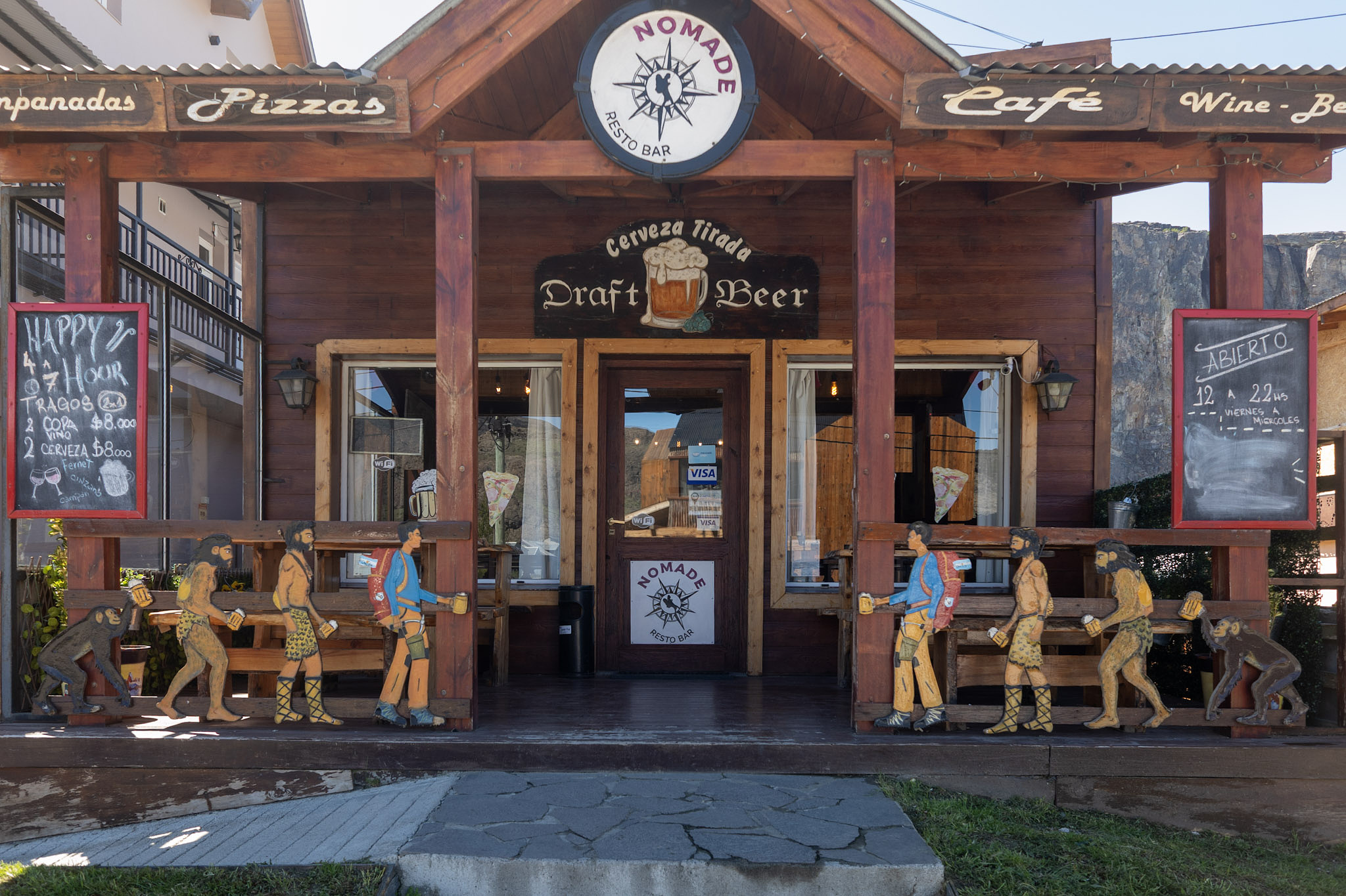 A typical Resto Bar in El Chalten