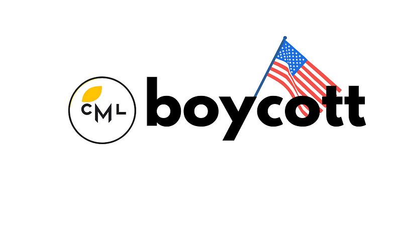 The American boycott begins.