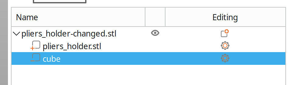 Entity that combines two objects together