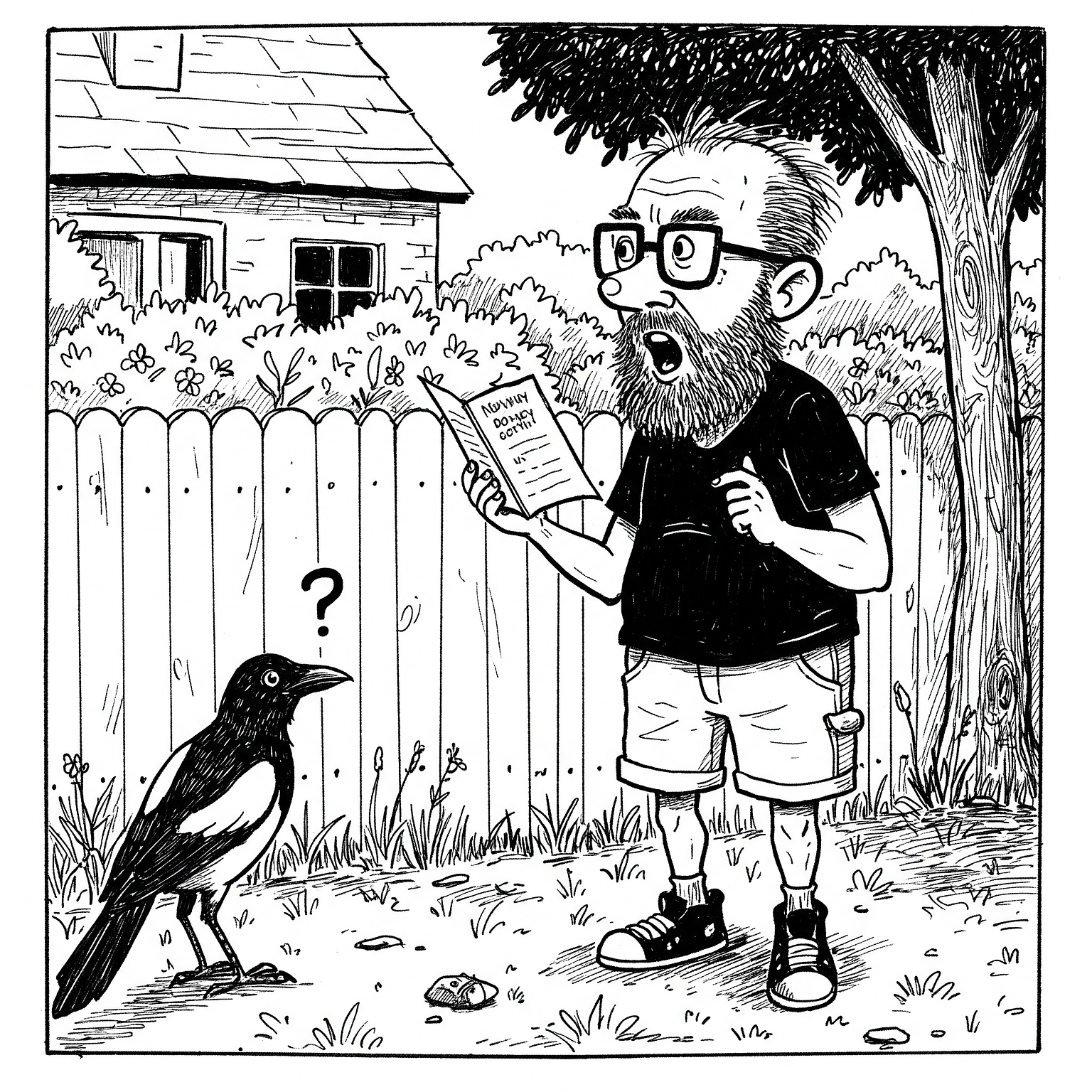 Me and the magpie