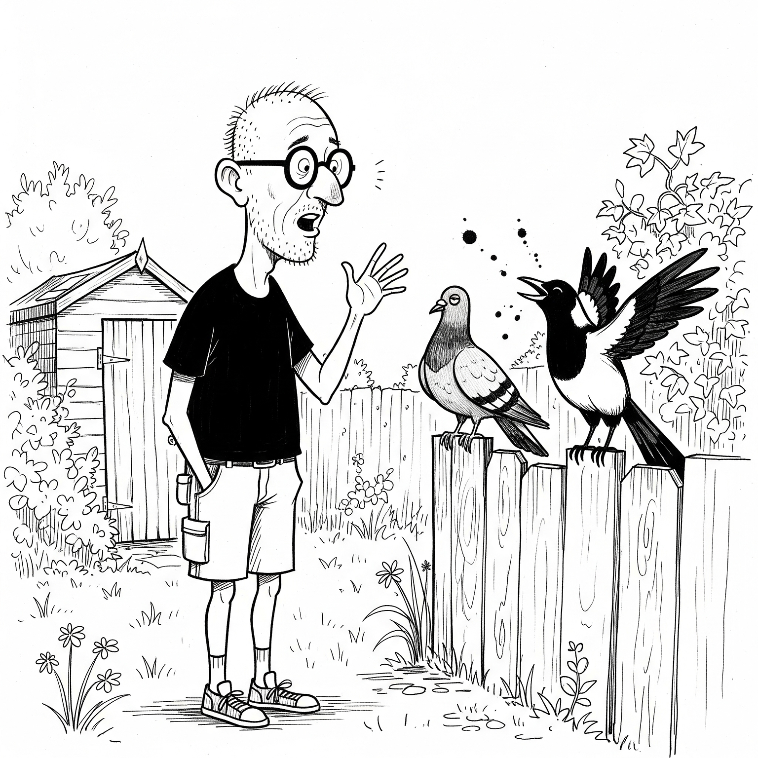 Me and the birds