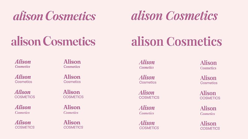 Typography Choices